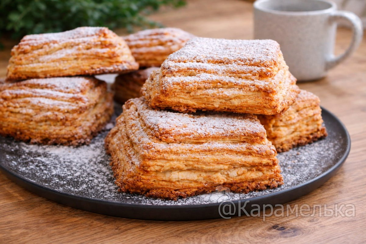 Слойки из домашнего теста: хрустящие воспоминания о детстве