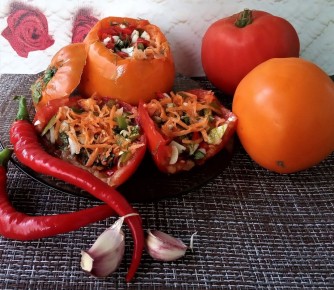 Фаршированные помидоры: полезный и вкусный способ заготовок на зиму