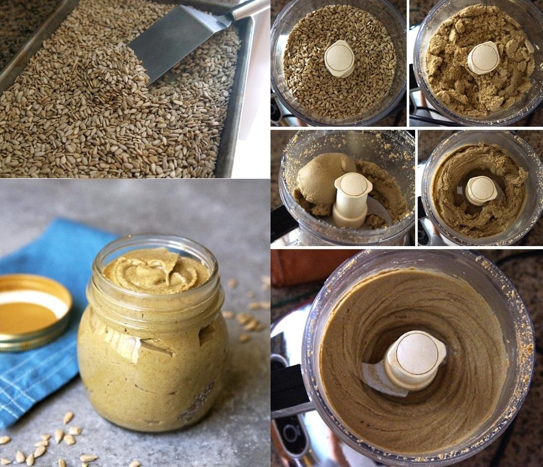 Тахини из семян подсолнечника