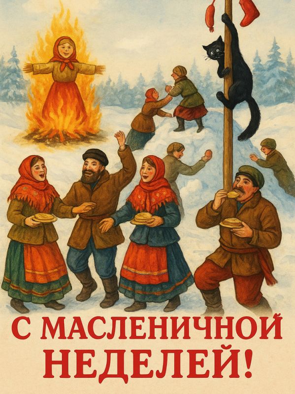 Тепло и радость Масленичной недели