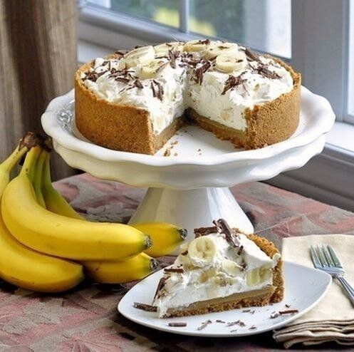 Нежный банановый пирог «Баноффи»