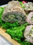 Вдохновляющий мясной рулет с сыром и зеленью для семейного ужина