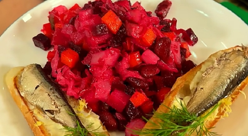 Ароматный винегрет из печёных овощей: откройте для себя новый вкус