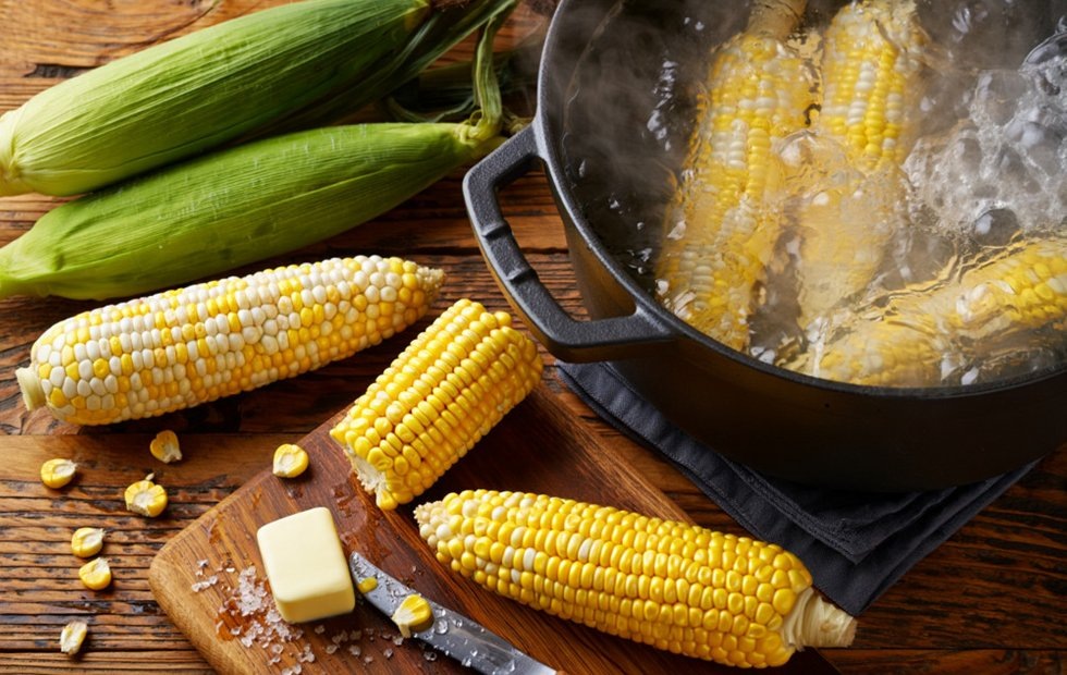 Как успешно сварить кукурузу: секреты сладких початков