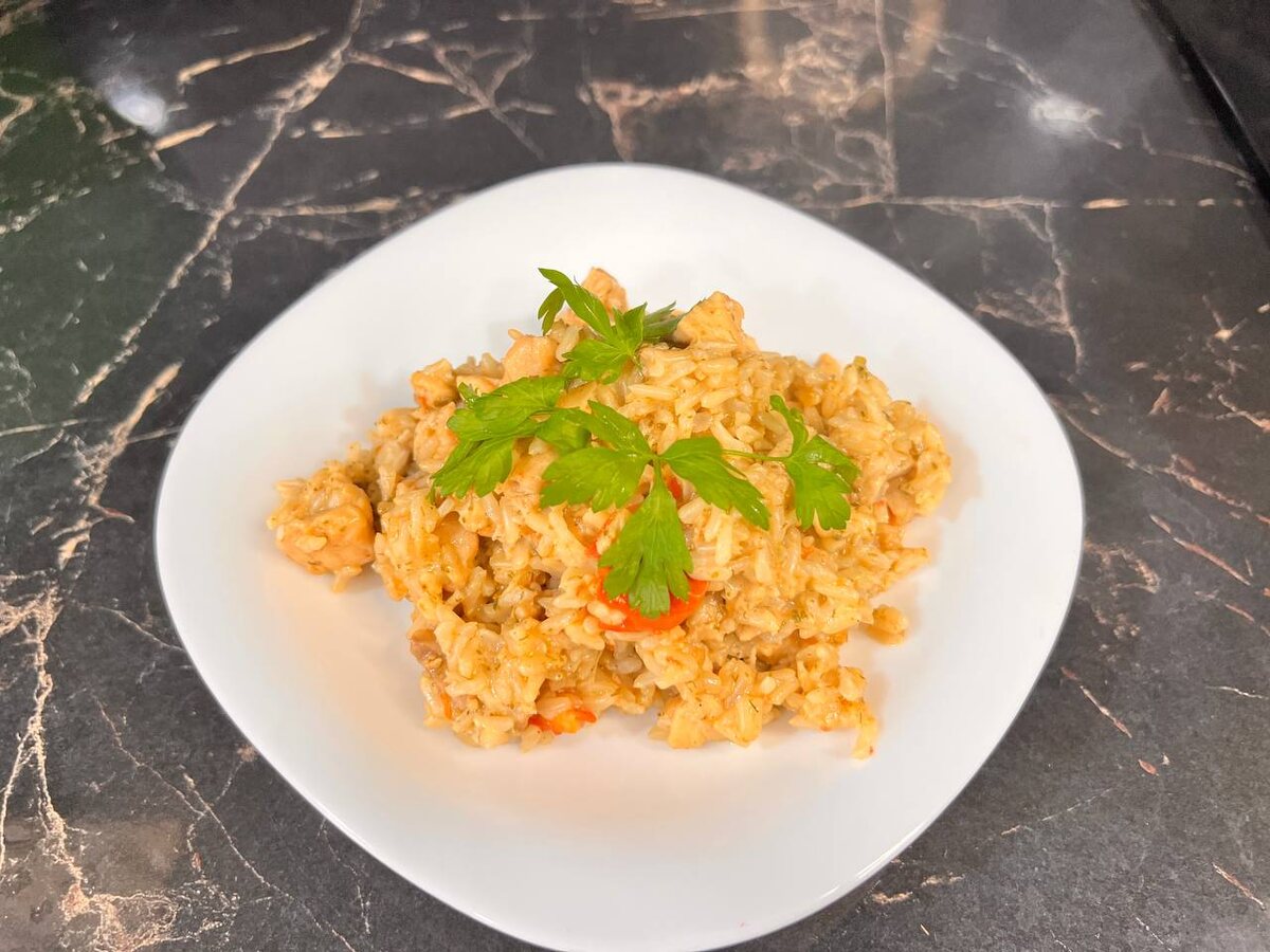 Удивительное сочетание: рис с рыбой на ужин