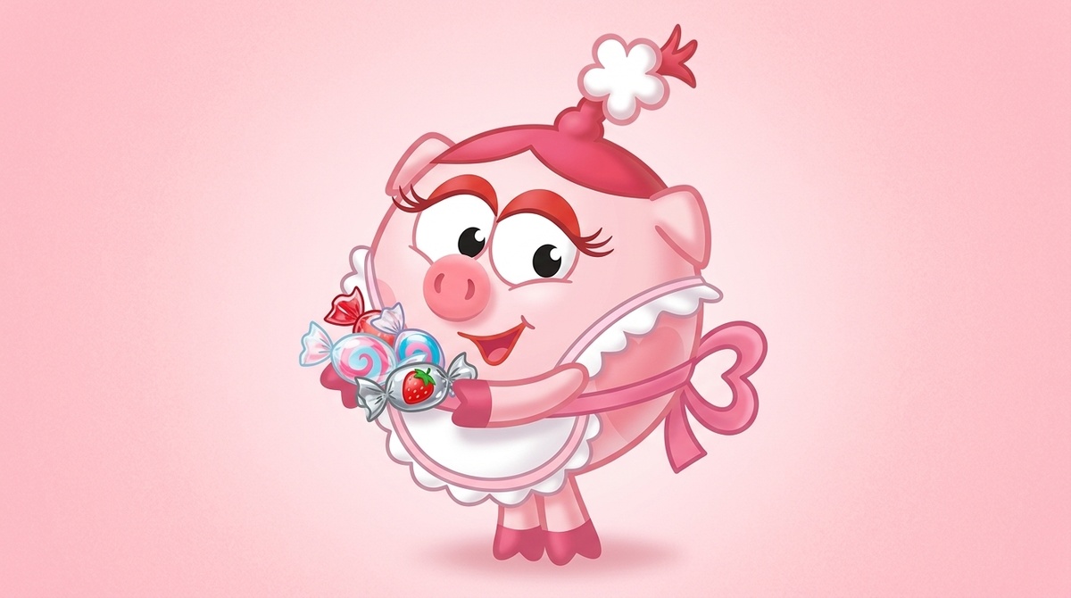 Приготовьте вкусные конфеты «Баунти» вместе с Смешариками