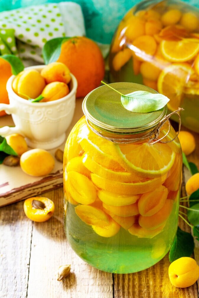 Сладкое искушение: абрикосово-апельсиновый компот