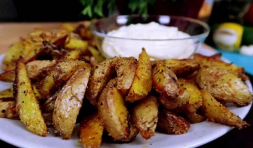 Невероятный картофель по-деревенски за 15 минут