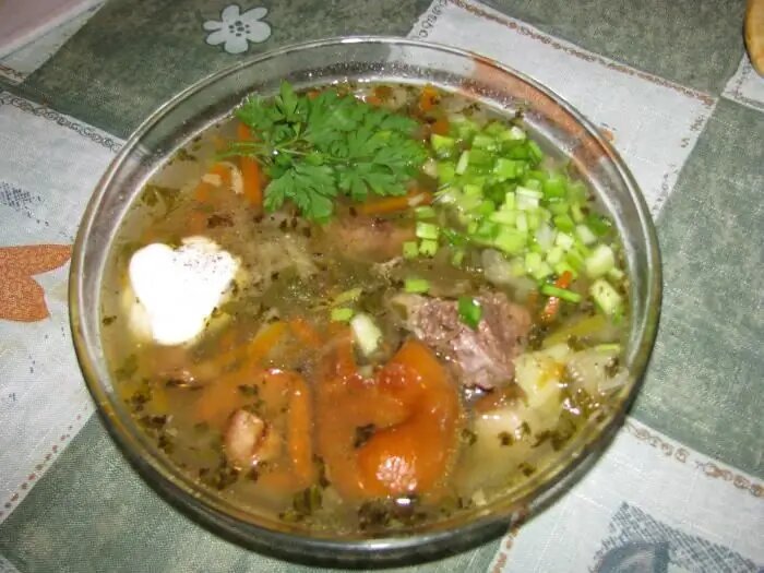 Русская кухня: обилие первых блюд