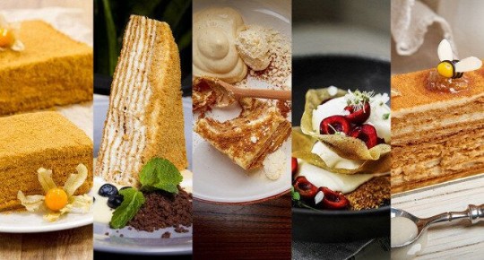 Девять восхитительных медовиков от лучших ресторанов Москвы