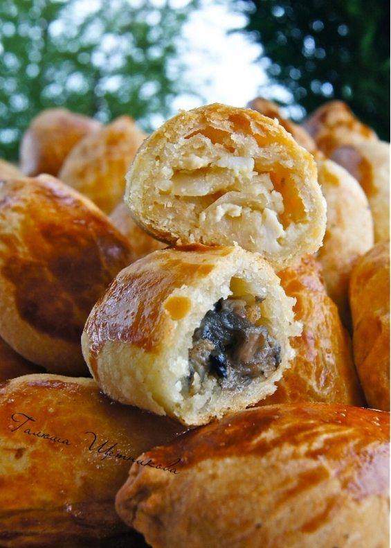 Пирожки без дрожжей: классика о любимых начинках