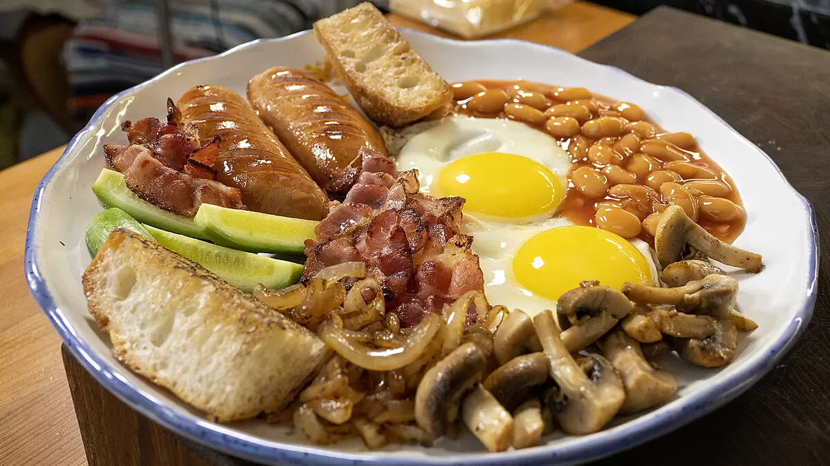 Английский завтрак: сытный и вкусный