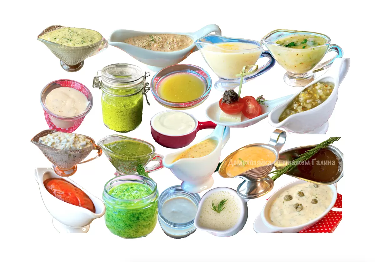 Популярные соусы для любого блюда