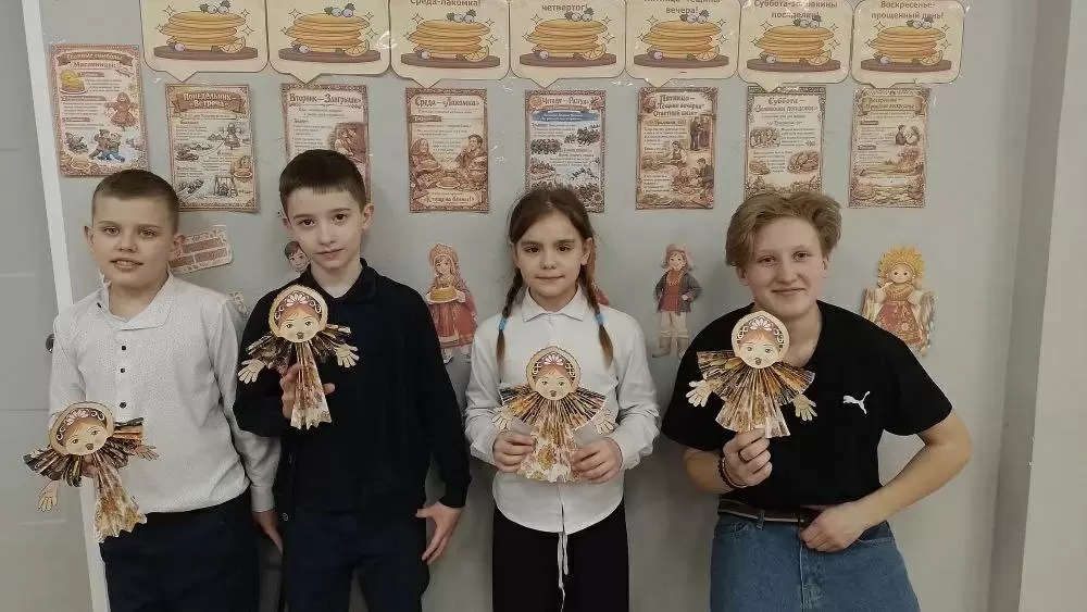 Творческие мастер-классы: Масленица в Нижнеингашской школе