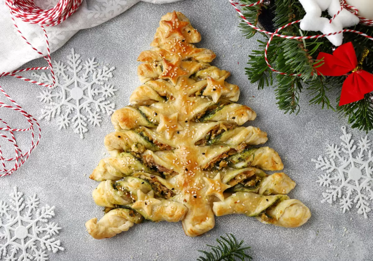 Пирог в форме елочки: кулинарное украшение праздника
