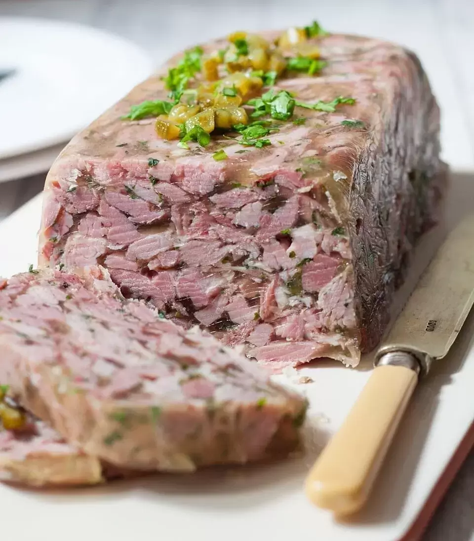 Зельц «Праздничный» из рульки